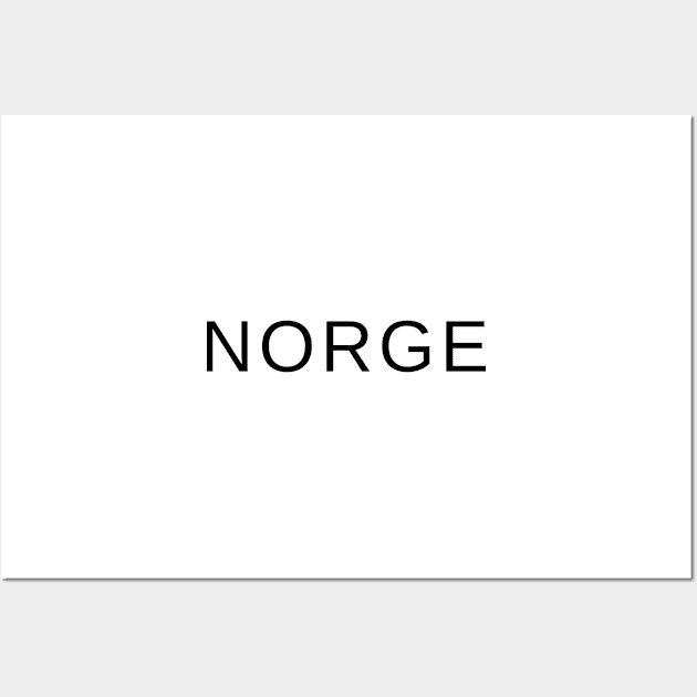 Norway Wall Art by tshirtsnorway